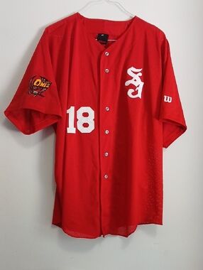 St. Joes Owls LDATL Latrobe-Derry Teener League Youth Baseball Jersey Shirt-XXL